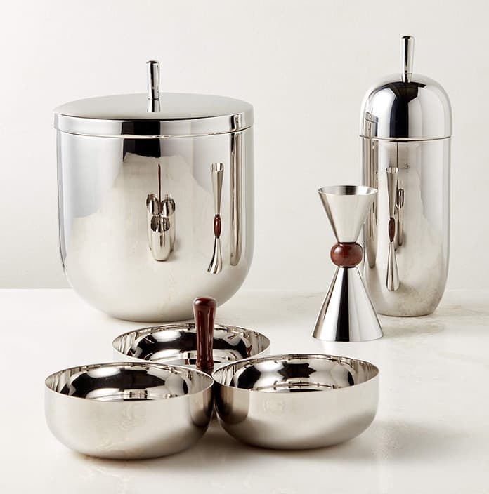 CB2 Cocktail Bar Set